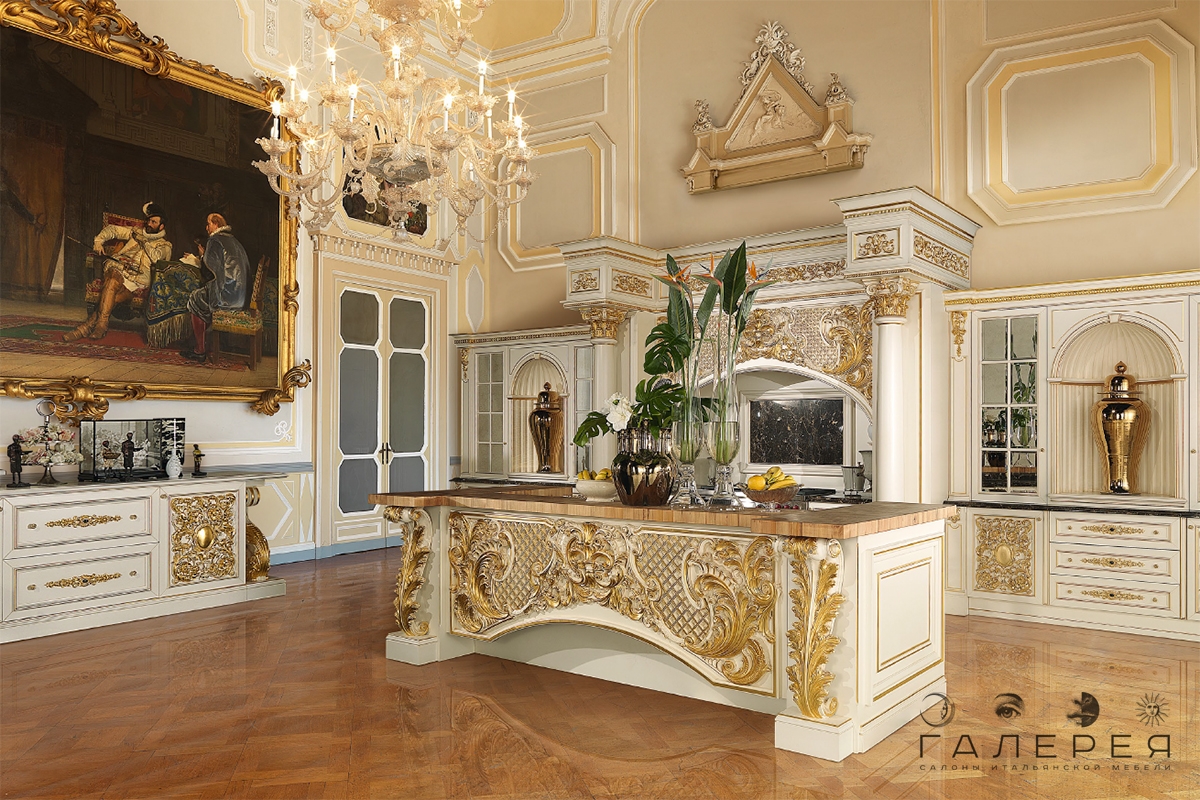 Кухня Boiserie Italia Palazzo Giada Кухня Boiserie Italia Palazzo Giada (Италия)