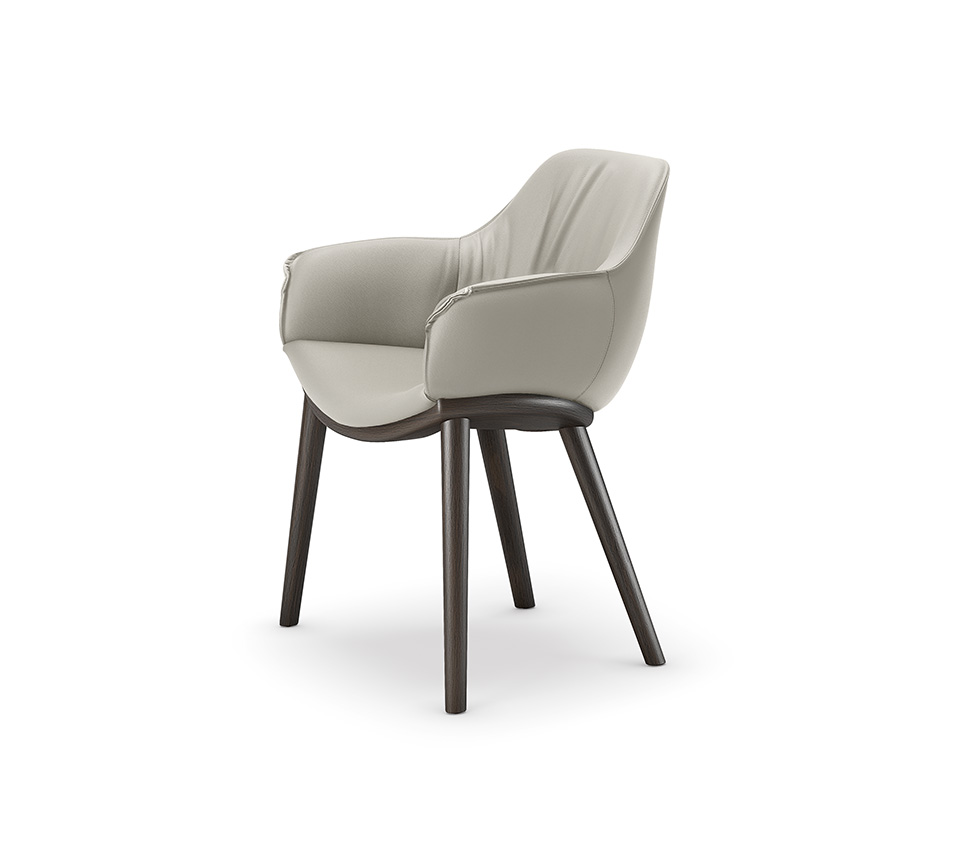 Полукресло Cattelan Italia Scarlett Wood Полукресло Cattelan Italia Scarlett Wood (Италия)