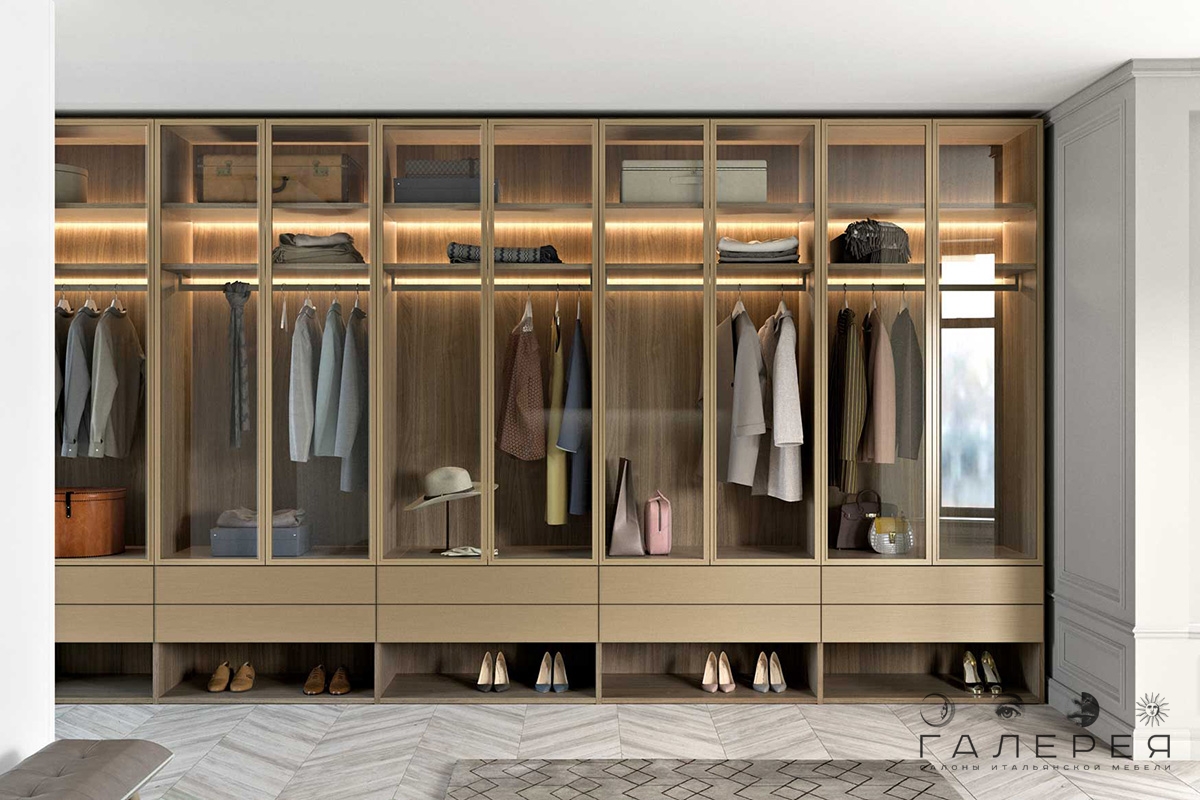 Гардеробная Guzzini e Fontana Wooden touch Гардеробная Guzzini e Fontana Wooden touch (Италия)