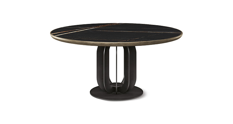 Стол обеденный Cattelan Italia Soho Keramik Premium круглый (Италия)