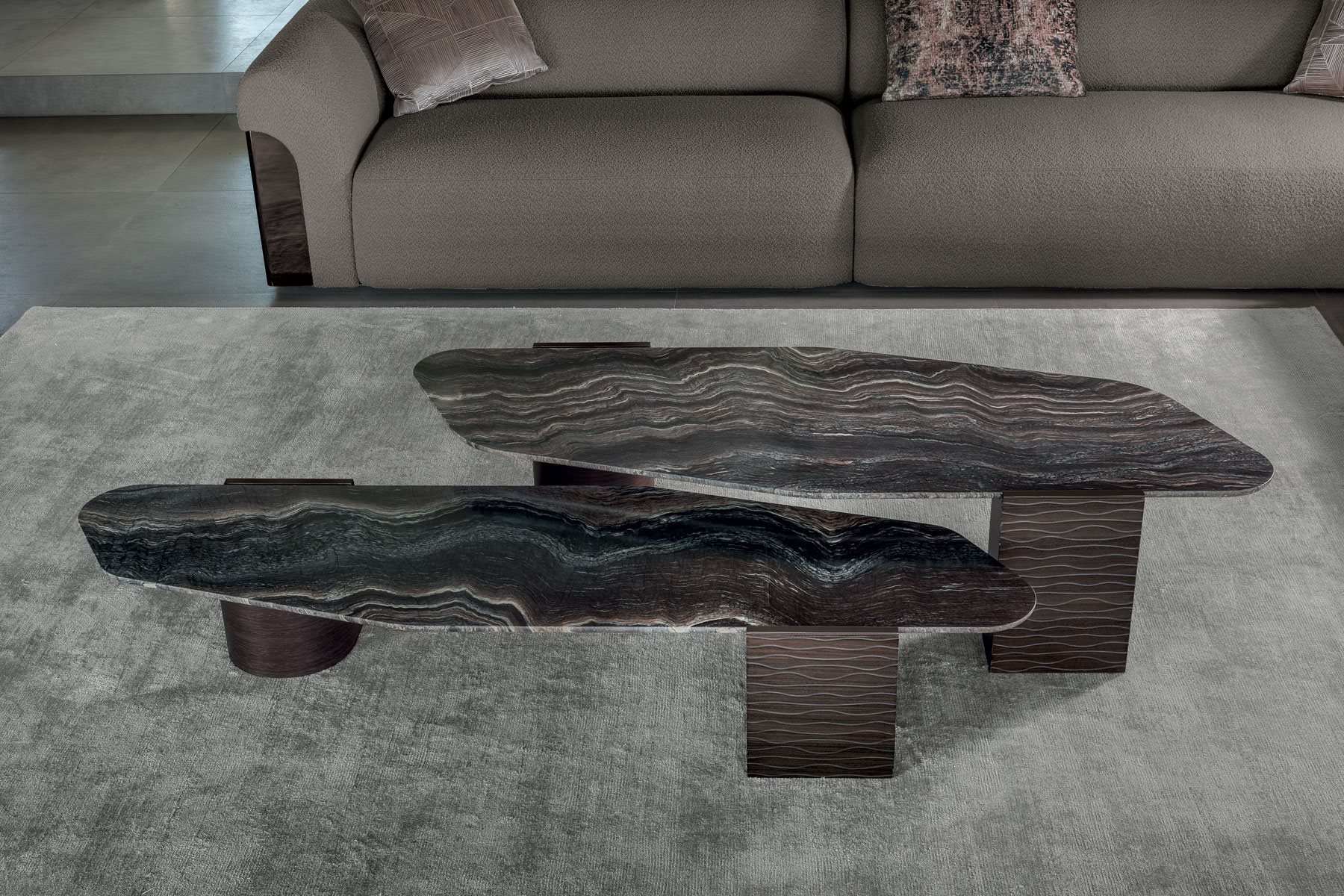 Журнальные столики Longhi Offset (Италия)