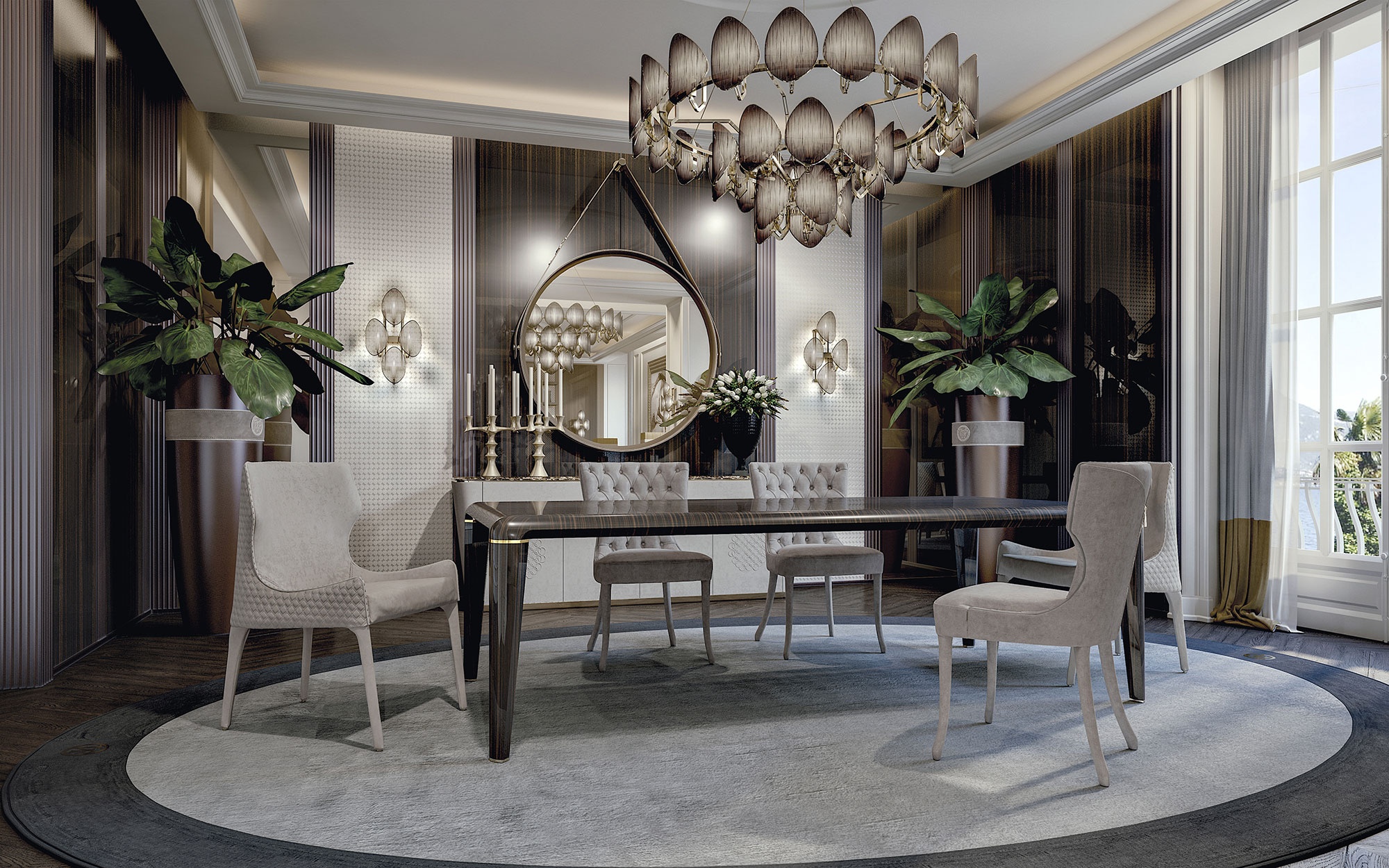 Зеркало Vittoria Frigerio Palladio Зеркало Vittoria Frigerio Palladio (Италия)