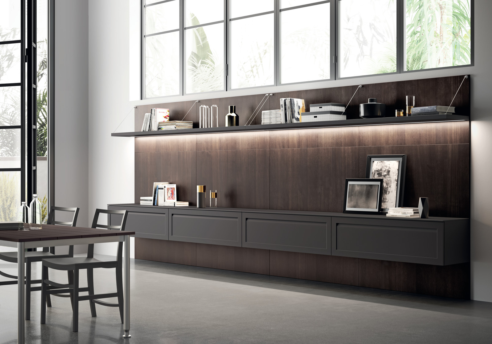 Гостиная Scavolini Carattere (Италия)