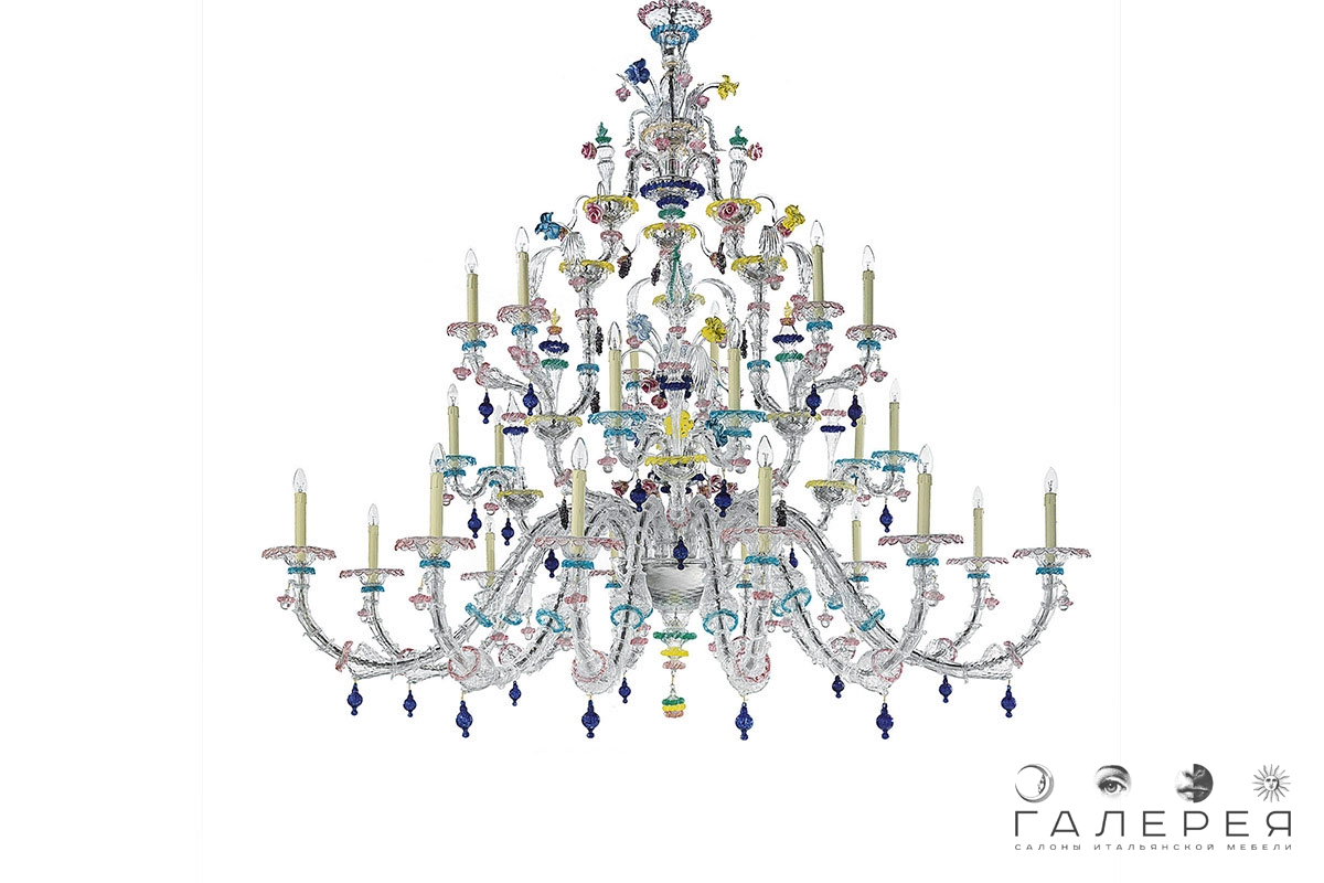 Люстра Glass and Glass Venetian chandeliers Люстра Glass and Glass Venetian chandeliers (Италия)