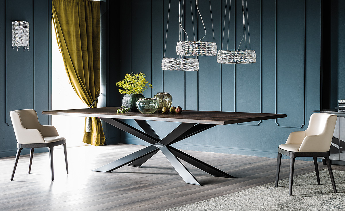 Стол обеденный Cattelan Italia Spyder Wood (Италия)