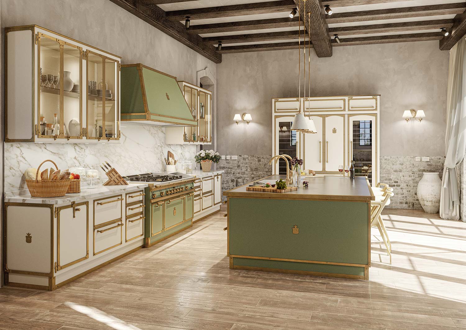Кухня Officine Gullo Provence  (Италия)