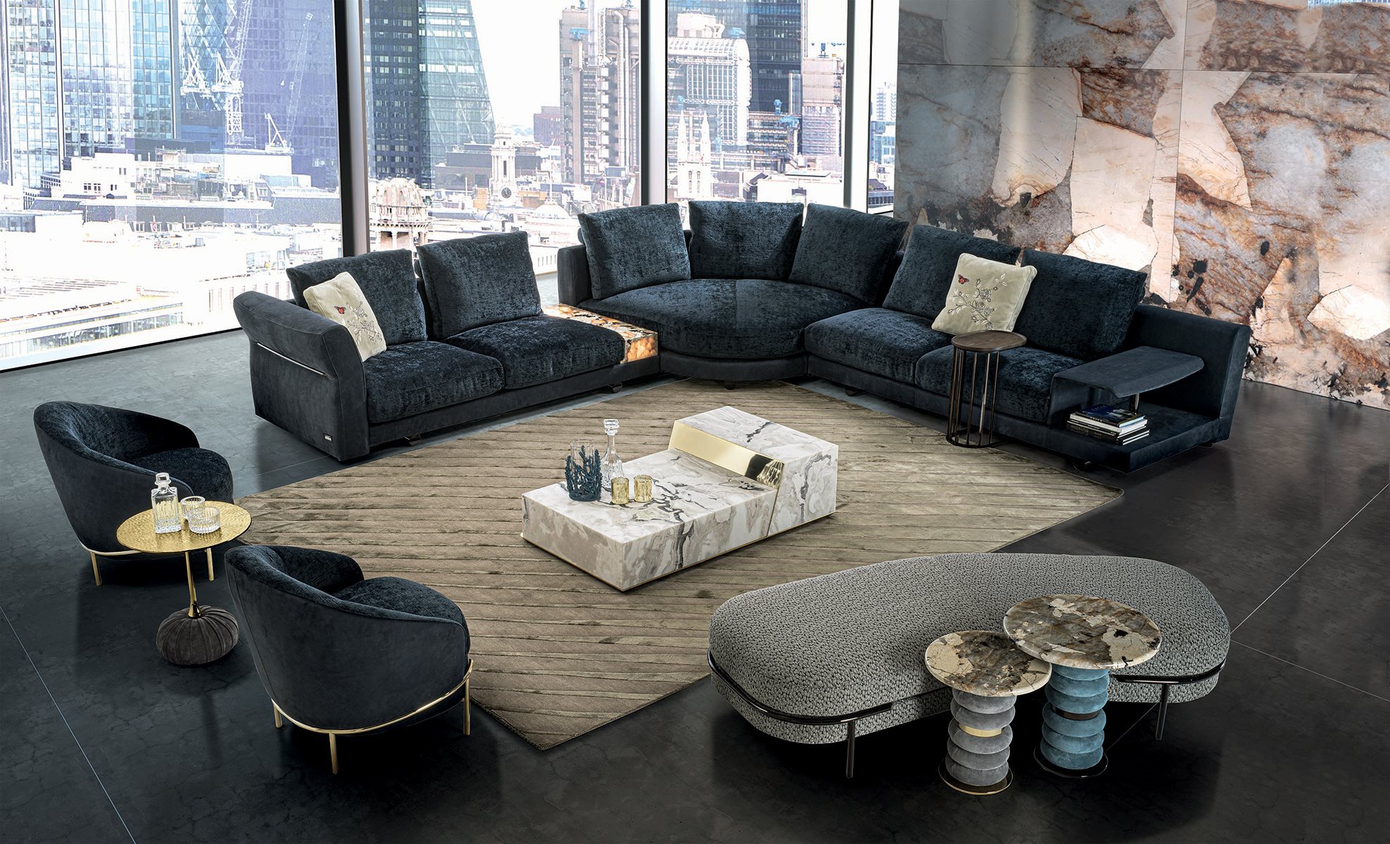 Диван Longhi Riverside (Италия)