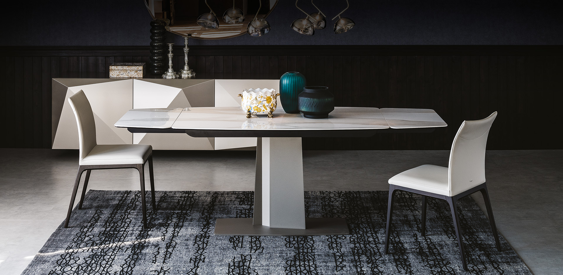 Стол обеденный Cattelan Italia Duffy Keramik Drive Стол обеденный Cattelan Italia Duffy Keramik Drive (Италия)