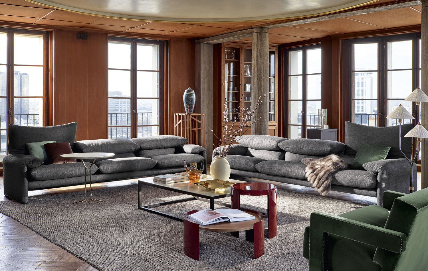 Мягкая мебель Cassina Metropolitan Interiors Мягкая мебель Cassina Metropolitan Interiors (Италия)
