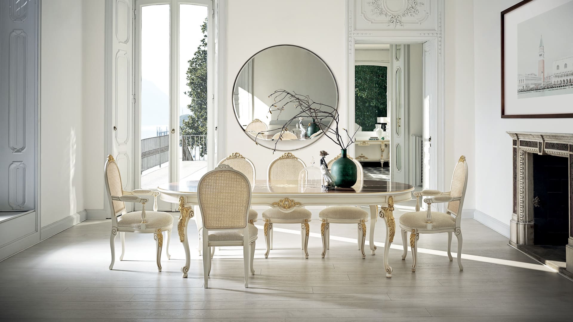 Стол обеденный Angelo Cappellini Florida (Италия)