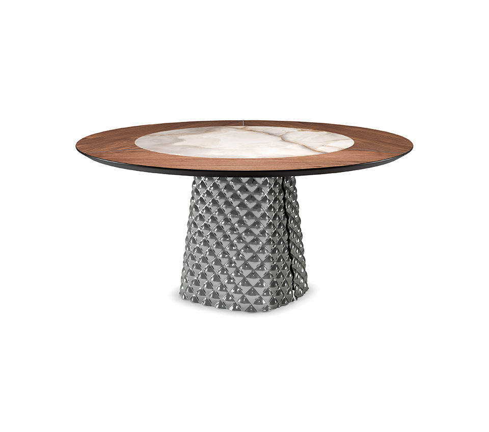 Стол обеденный Cattelan Italia Atrium Ker-Wood Round Стол обеденный Cattelan Italia Atrium Ker-Wood Round (Италия)