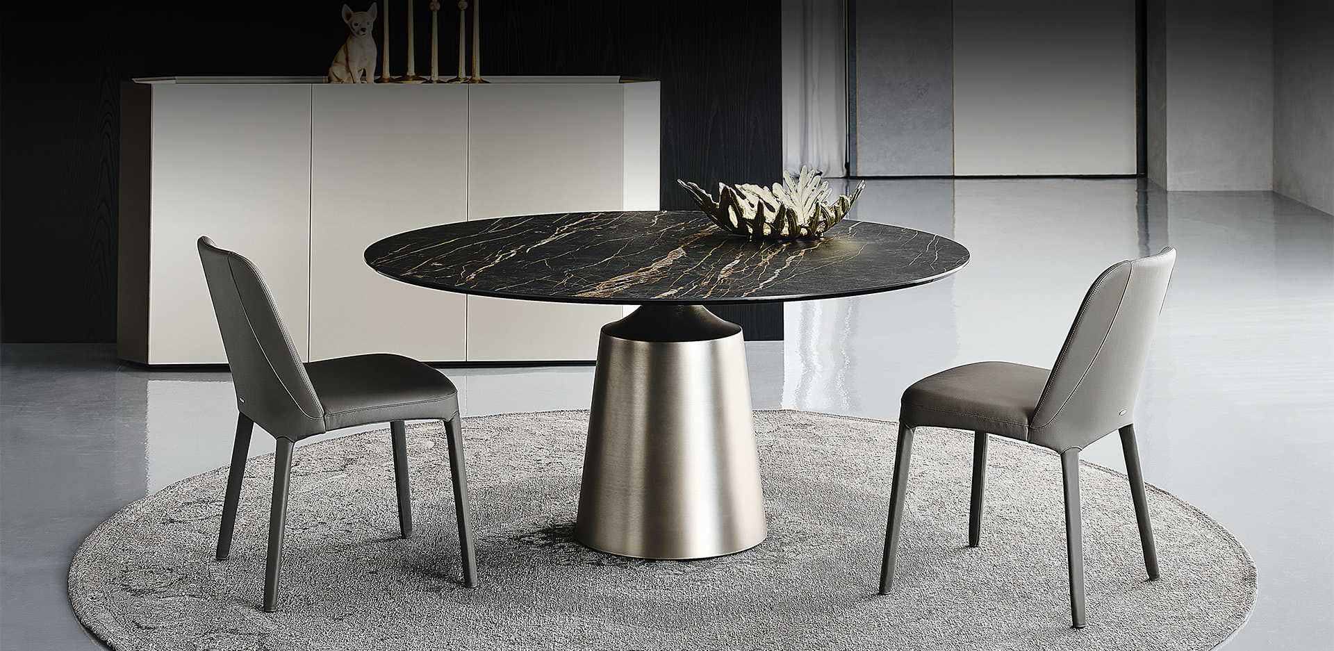 Стол обеденный Cattelan Italia Yoda Keramik (Италия)