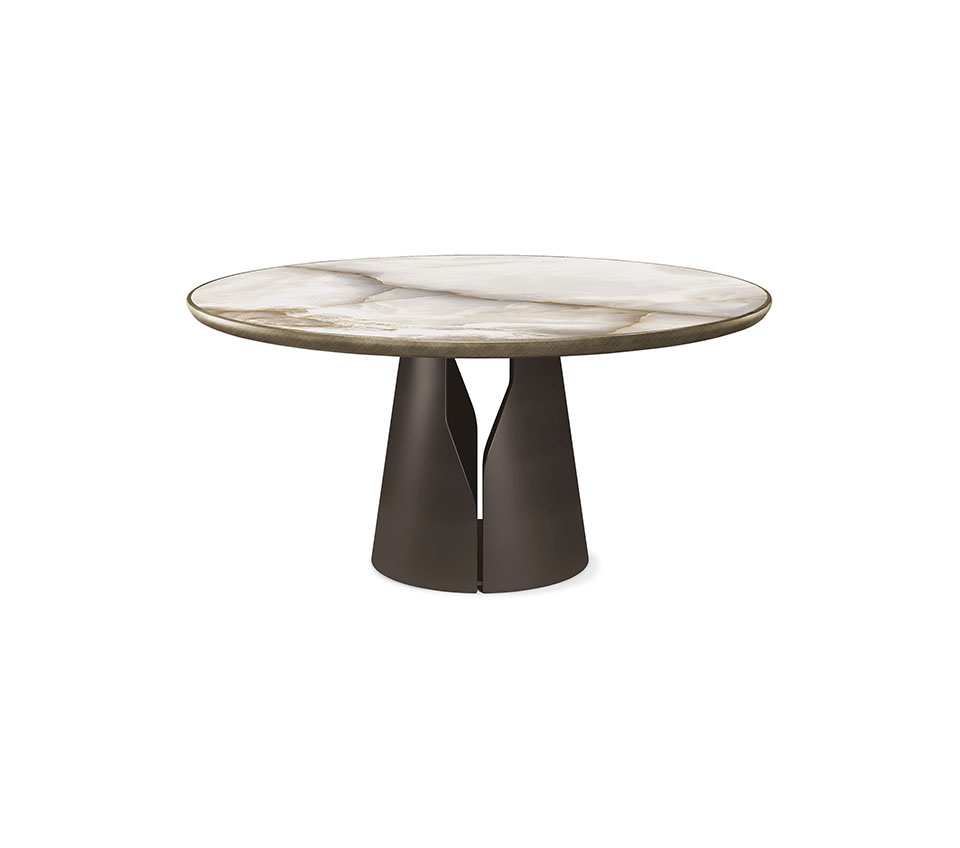Стол обеденный Cattelan Italia Giano Keramik Premium Round (Италия)