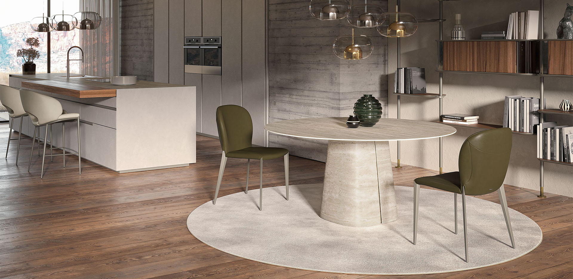Стол Cattelan Italia Rado Keramik Round (Италия)