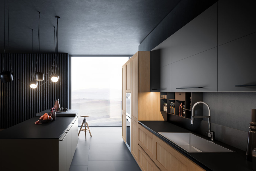 Кухня Armony Cucine Etro Grey (Италия)