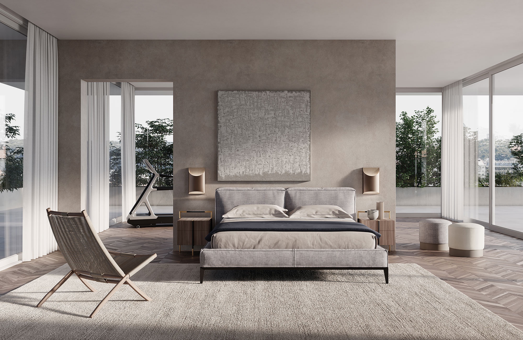 Кровать Frigerio Salotti Taylor Кровать Frigerio Salotti Taylor (Италия)
