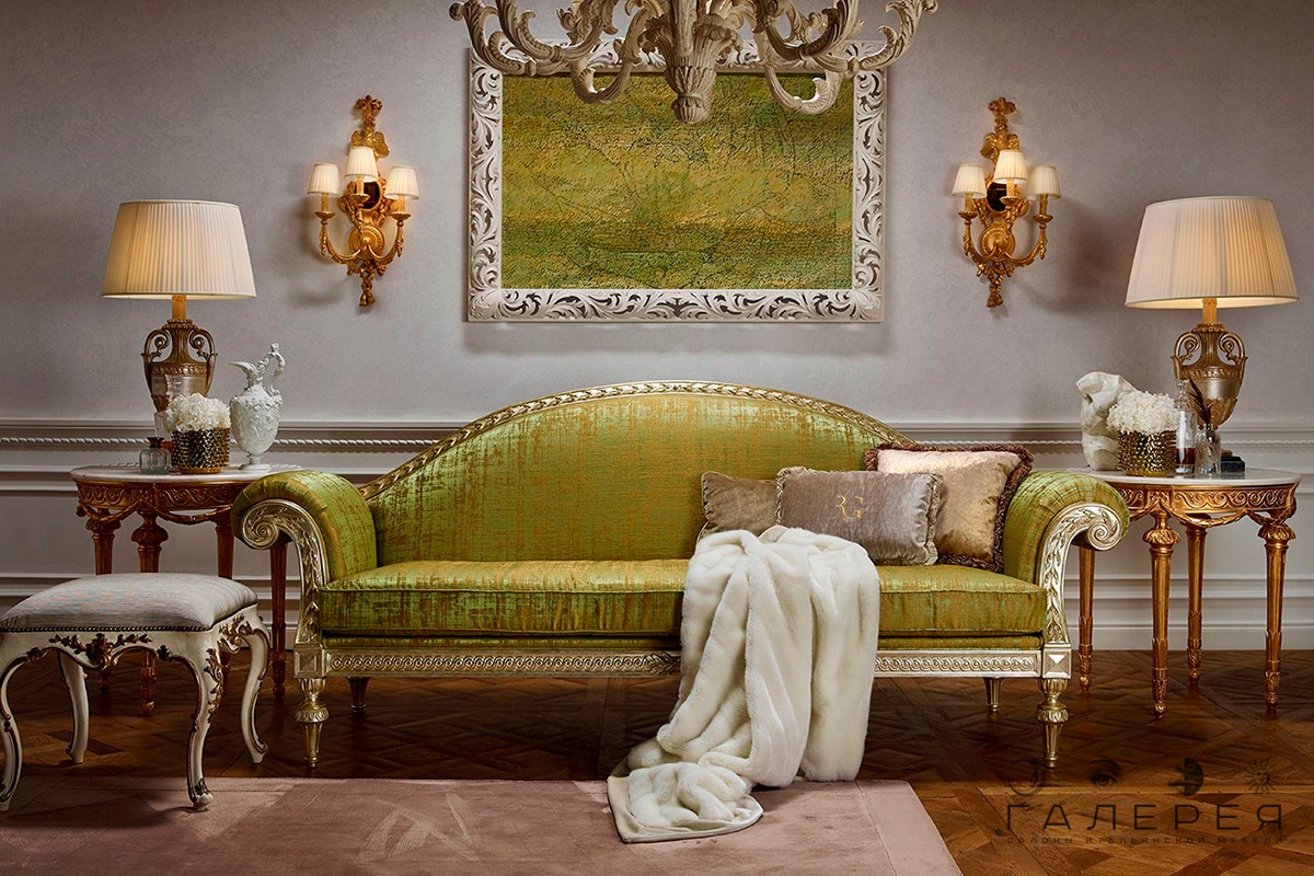 Диван Roberto Giovannini Savoy Carved (Италия)