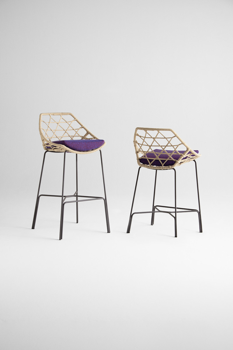 Барный стул Potocco Cut Stools Барный стул Potocco Cut Stools (Италия)