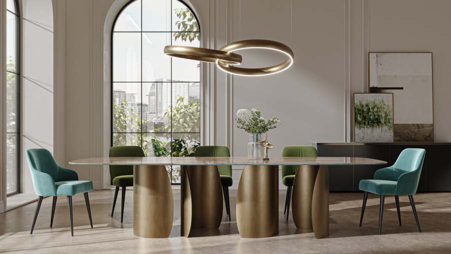 Стол обеденный Reflex&Angelo Petalo 72 (Италия)
