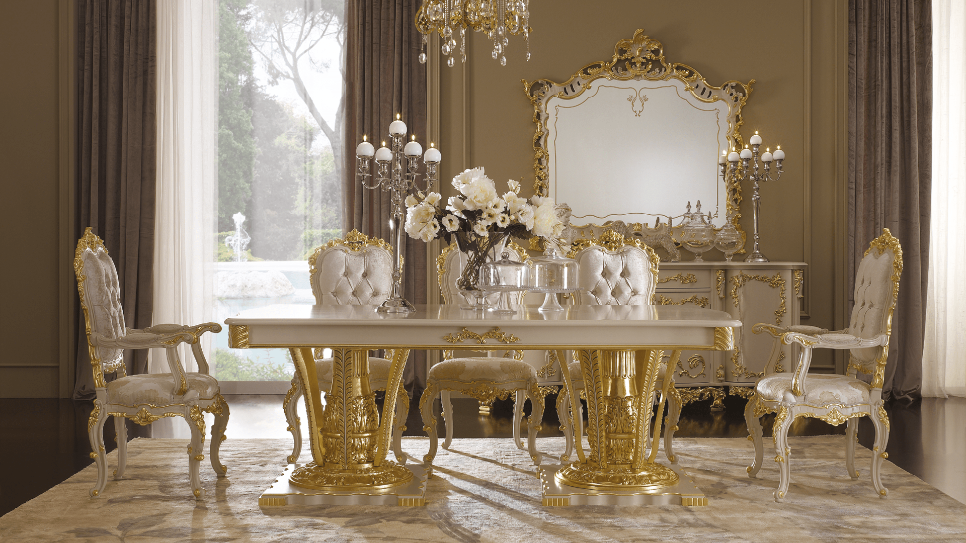 Стол обеденный A&M Ghezzani Imperiale Стол обеденный A&M Ghezzani Imperiale (Италия)