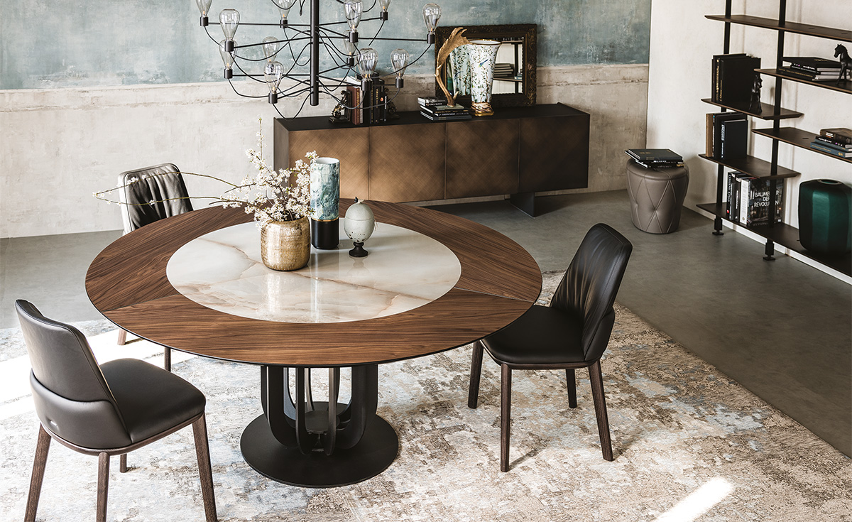 Стол обеденный Cattelan Italia Soho Ker-Wood Стол обеденный Cattelan Italia Soho Ker-Wood (Италия)
