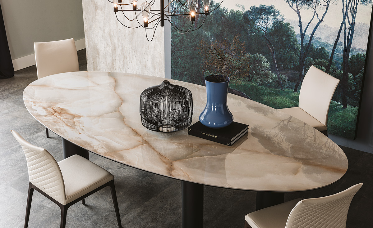 Стол обеденный Cattelan Italia Roll Keramik Стол обеденный Cattelan Italia Roll Keramik (Италия)