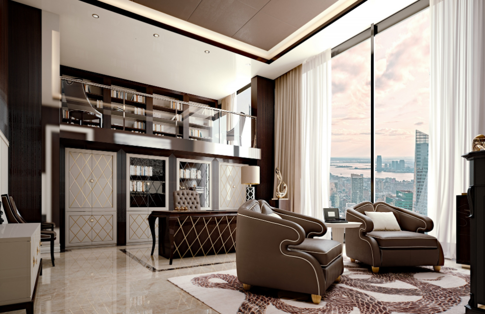 Библиотека Cavio Penthouse (Италия)