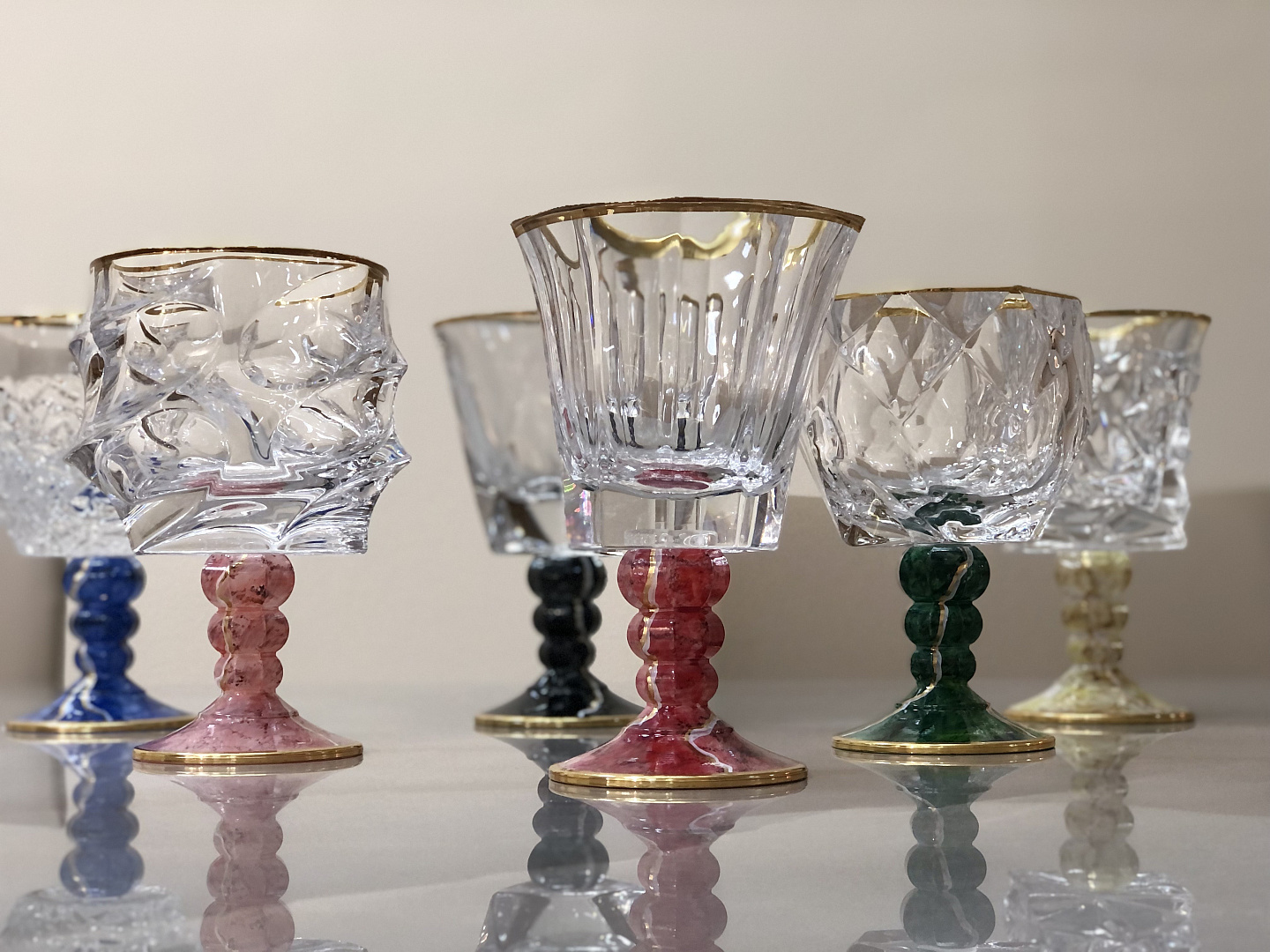 Набор бокалов Vetrerie di Empoli Marble Набор бокалов Vetrerie di Empoli Marble (Италия)