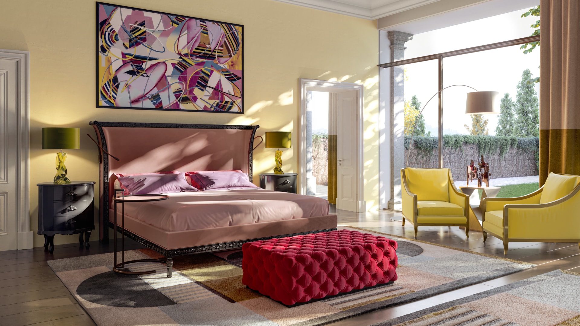 Спальня Andrea Fanfani Tornabuoni Atelier 332/P Спальня Andrea Fanfani Tornabuoni Atelier 332/P (Италия)