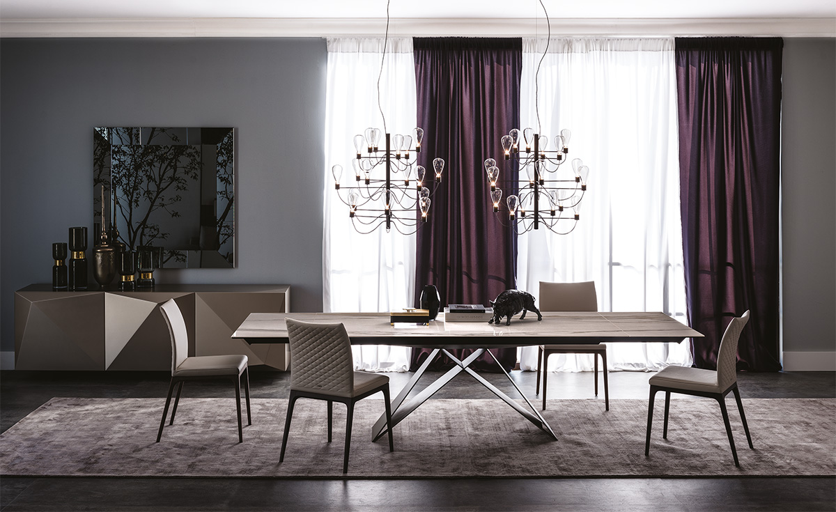 Стол обеденный Cattelan Italia Premier Keramik Drive (Италия)