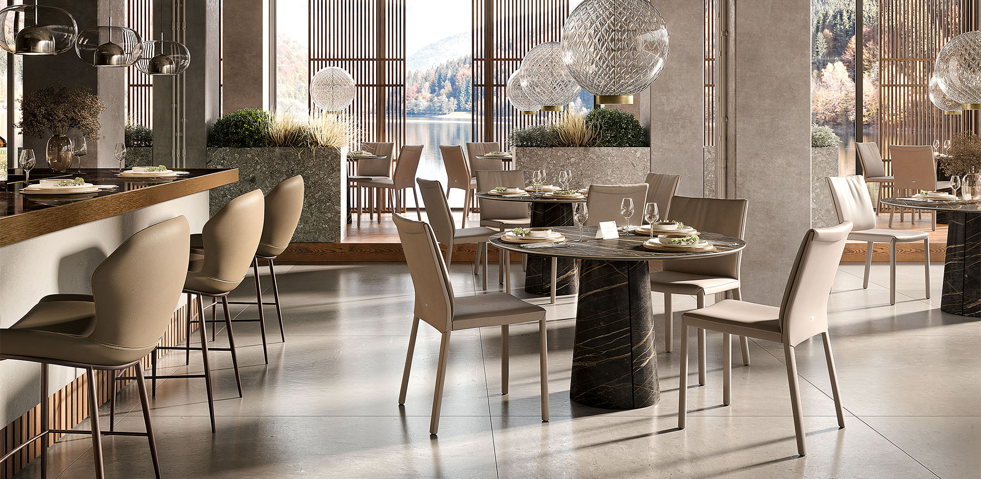 Стол Cattelan Italia Cuba Keramik Bistrot (Италия)