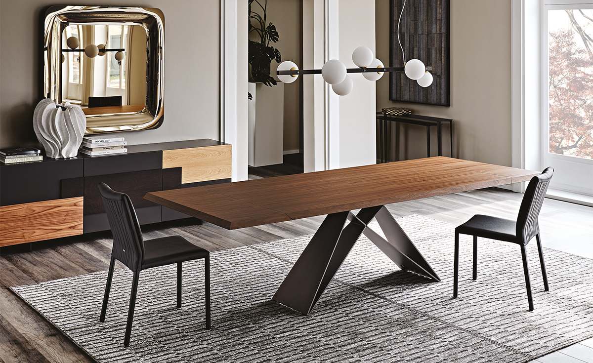 Стол обеденный Cattelan Italia Premier Wood Drive (Италия)
