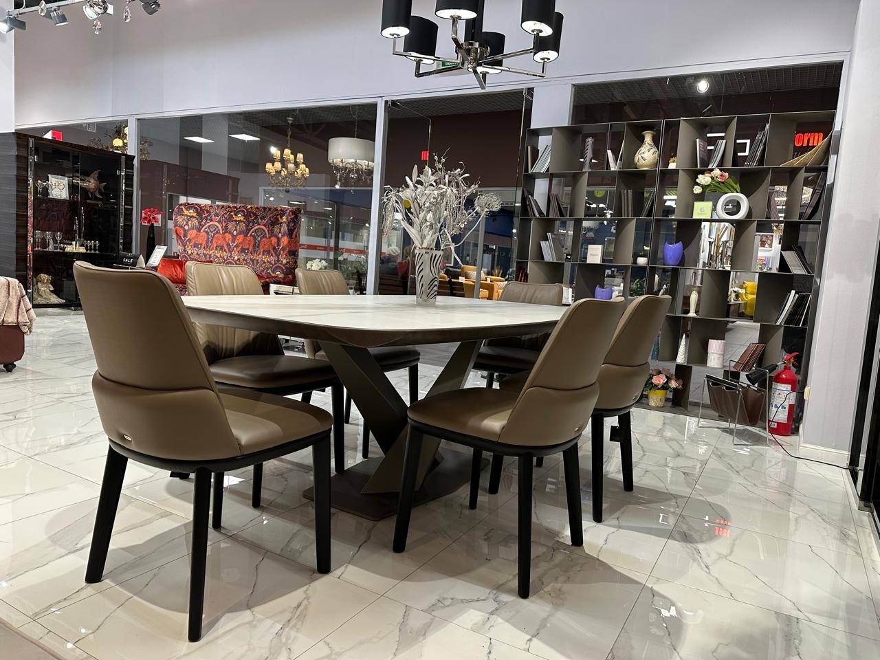 Стол со стульями Cattelan Italia Stratos (Италия)