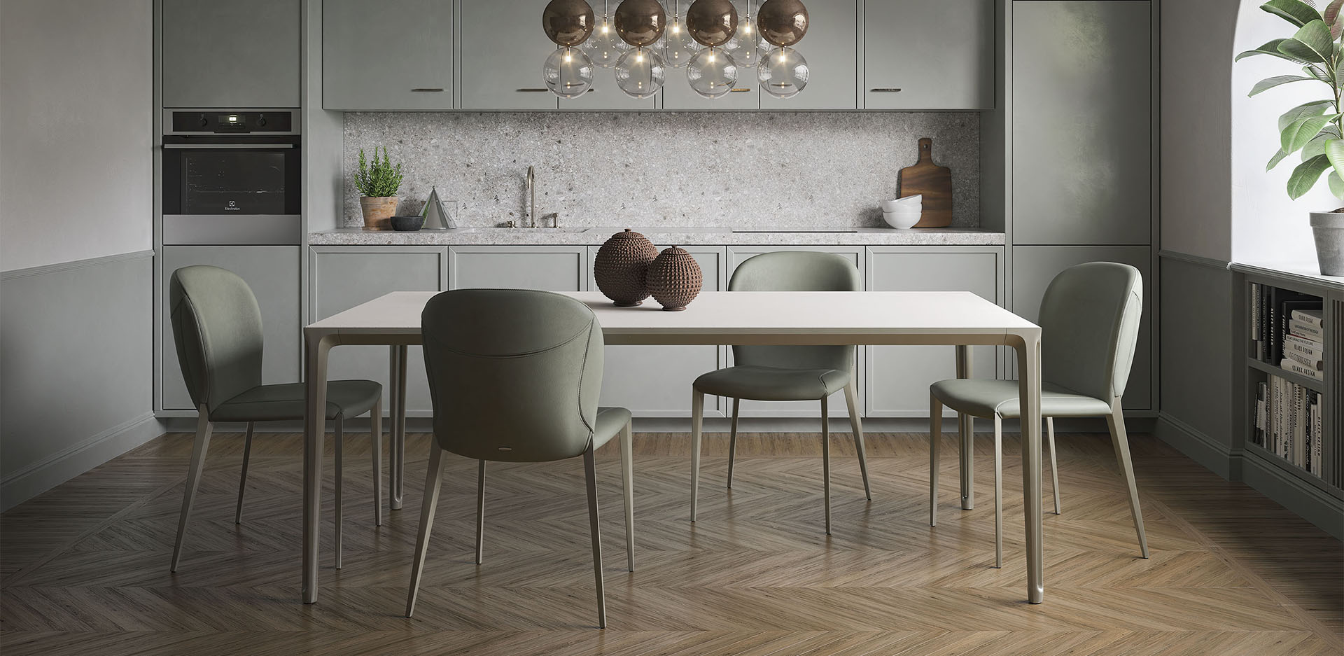 Стол обеденный Cattelan Italia Boulevard Argile (Италия)