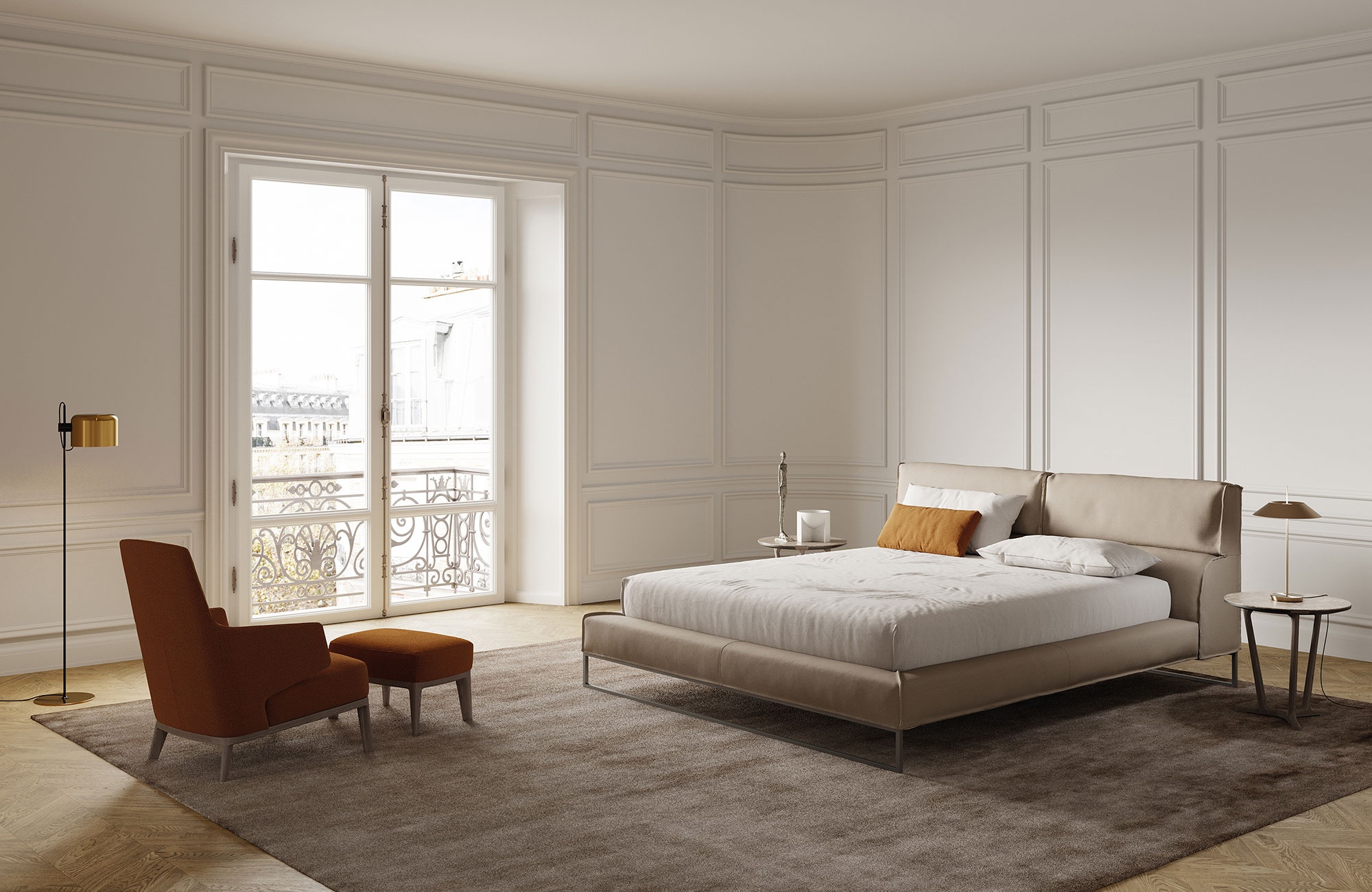 Кровать Frigerio Salotti Cloud (Италия)
