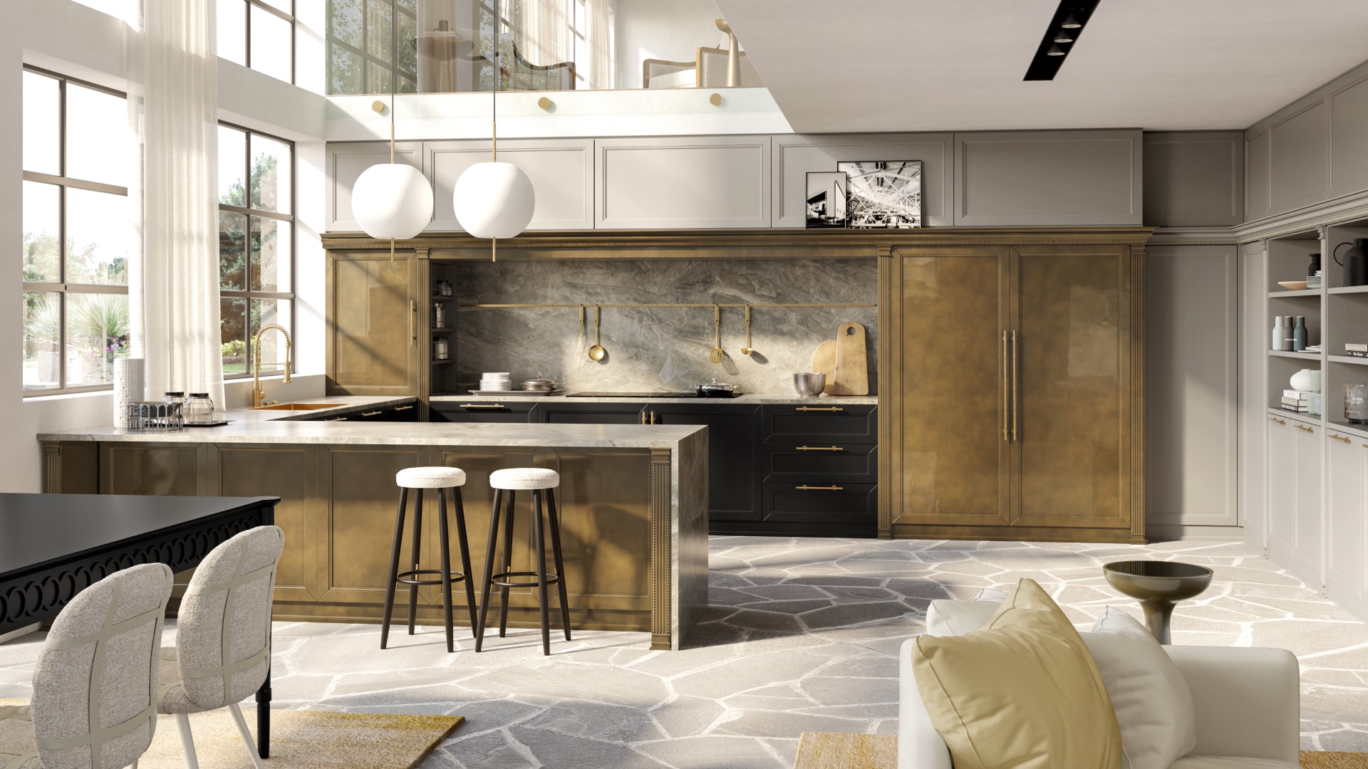 Кухня Andrea Fanfani Tornabuoni Atelier Sesamo (Италия)
