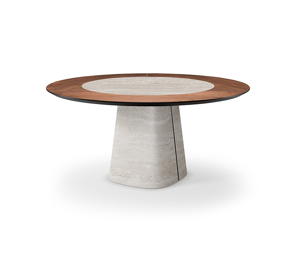 Стол Cattelan Italia Rado Ker-Wood Round (Италия)