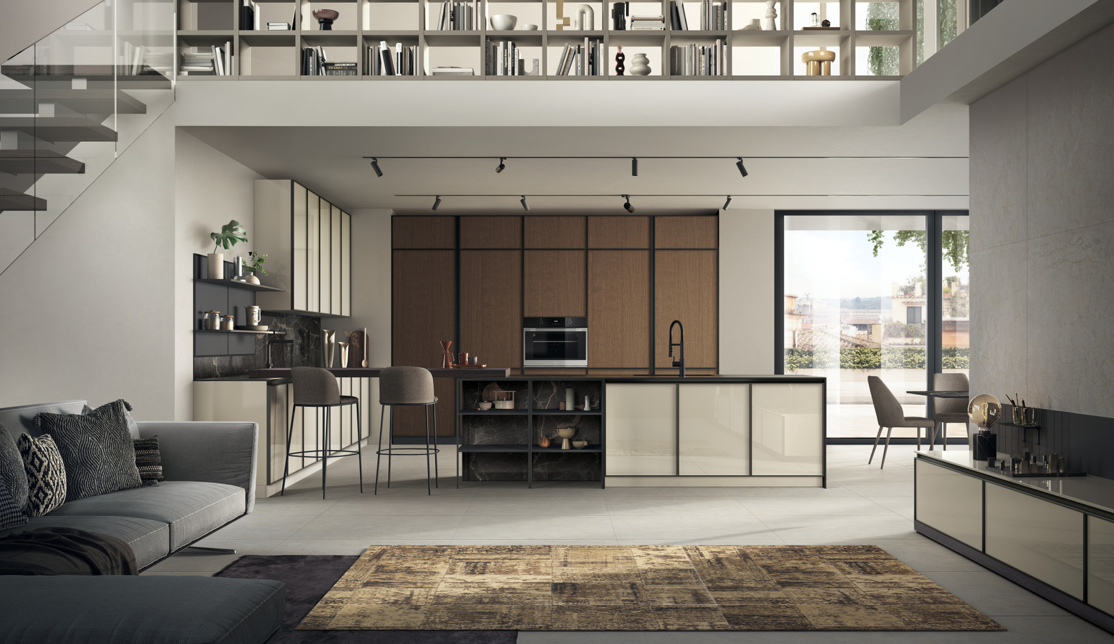 Кухня Scavolini Jeometrica (Италия)