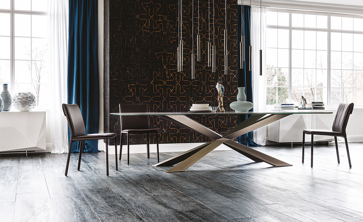 Стол обеденный Cattelan Italia Spyder Keramik (Италия)