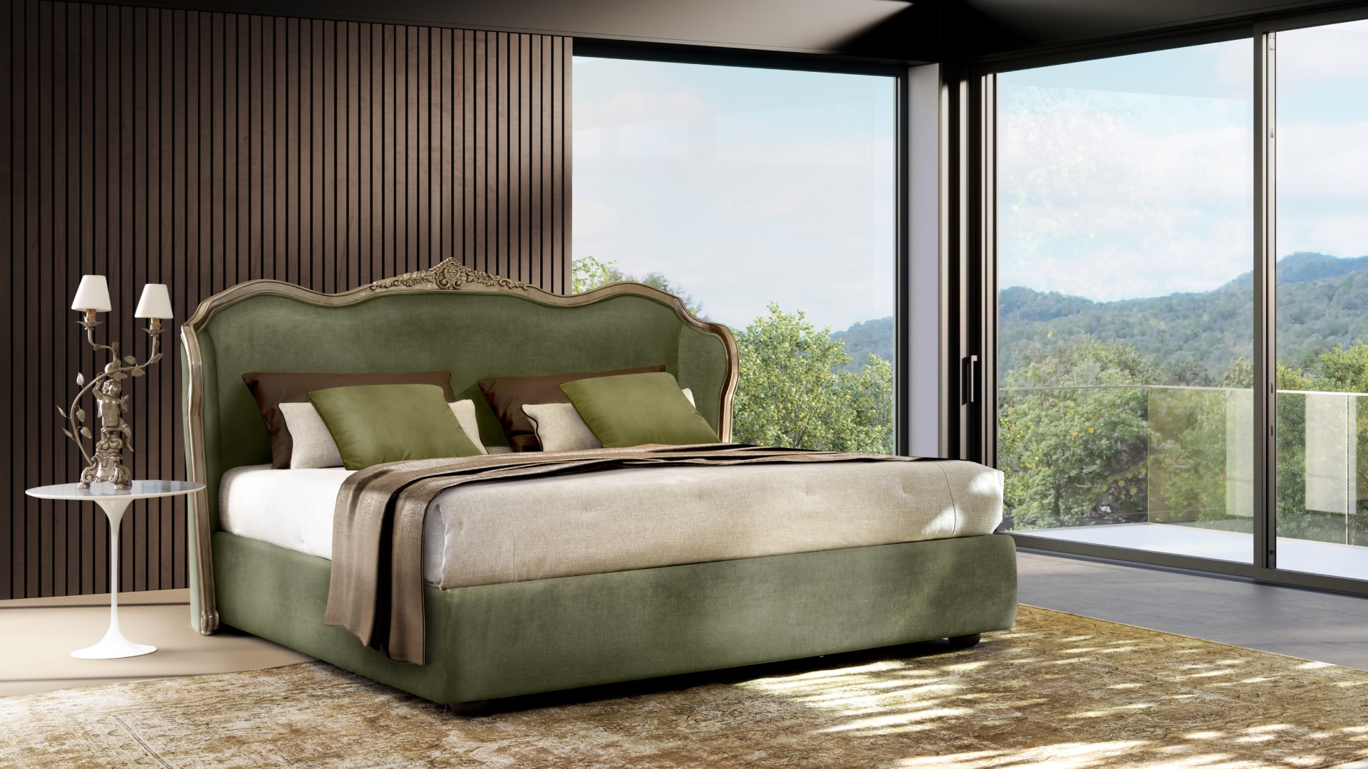 Кровать Andrea Fanfani Tornabuoni Atelier S381 (Италия)