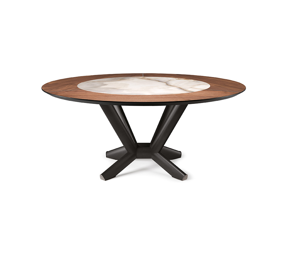 Стол обеденный Cattelan Italia Planer Ker-Wood круглый Стол обеденный Cattelan Italia Planer Ker-Wood круглый (Италия)