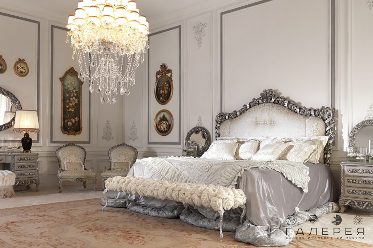 Спальня Boiserie Italia Villa Borromeo Спальня Boiserie Italia Villa Borromeo (Италия)