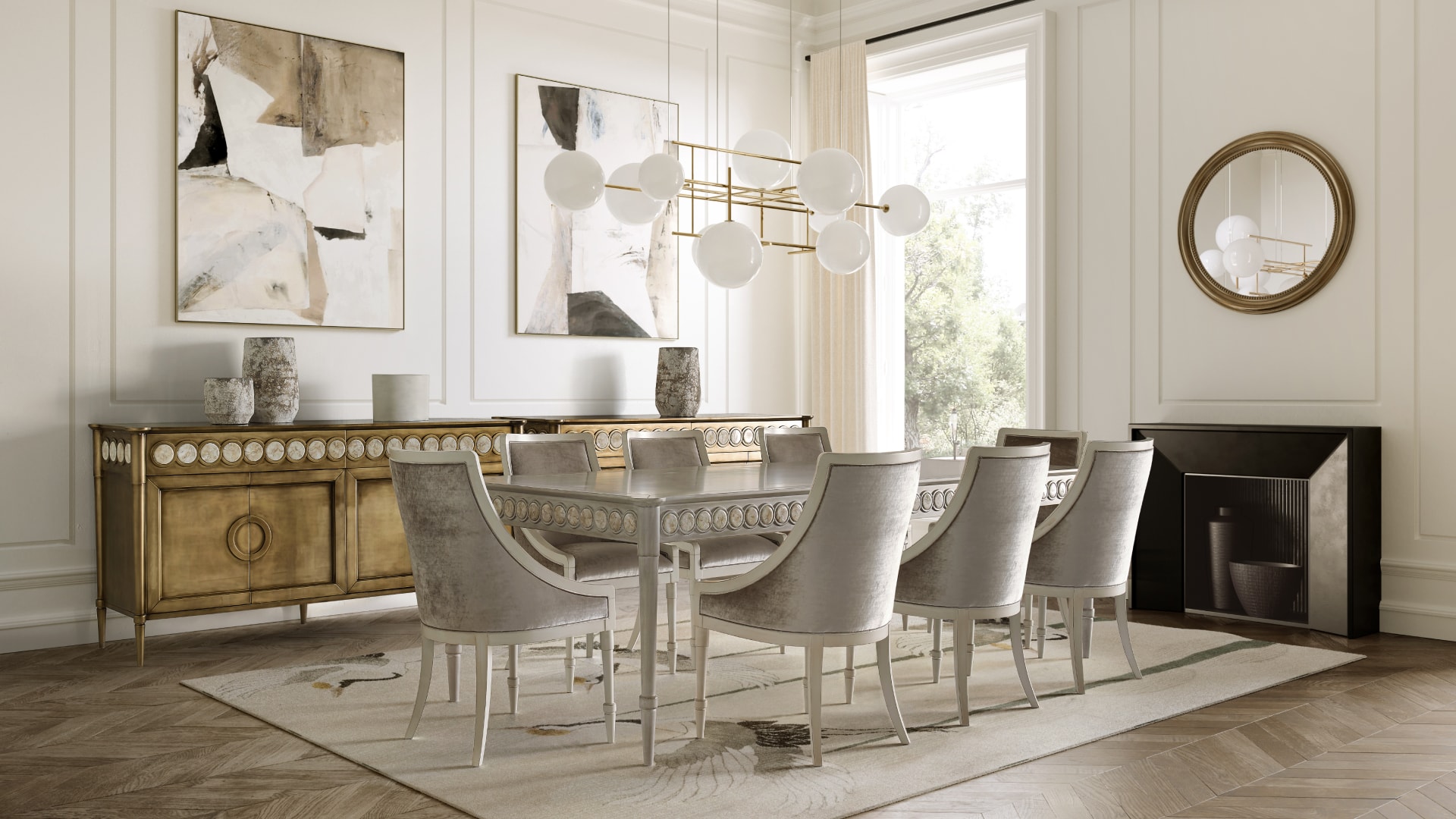 Стол обеденный Andrea Fanfani Tornabuoni Atelier 6020 Стол обеденный Andrea Fanfani Tornabuoni Atelier 6020 (Италия)