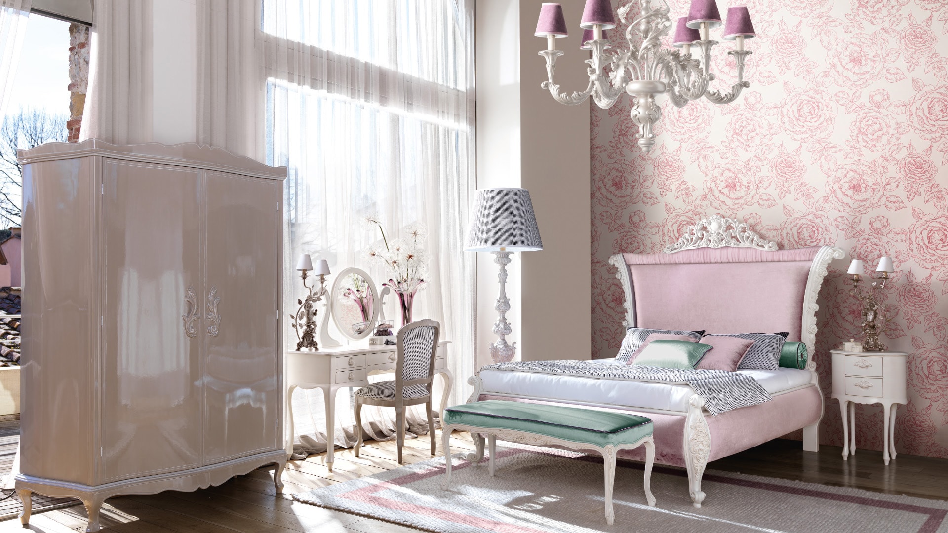 Спальня Andrea Fanfani Tornabuoni 328/P Спальня Andrea Fanfani Tornabuoni 328/P (Италия)