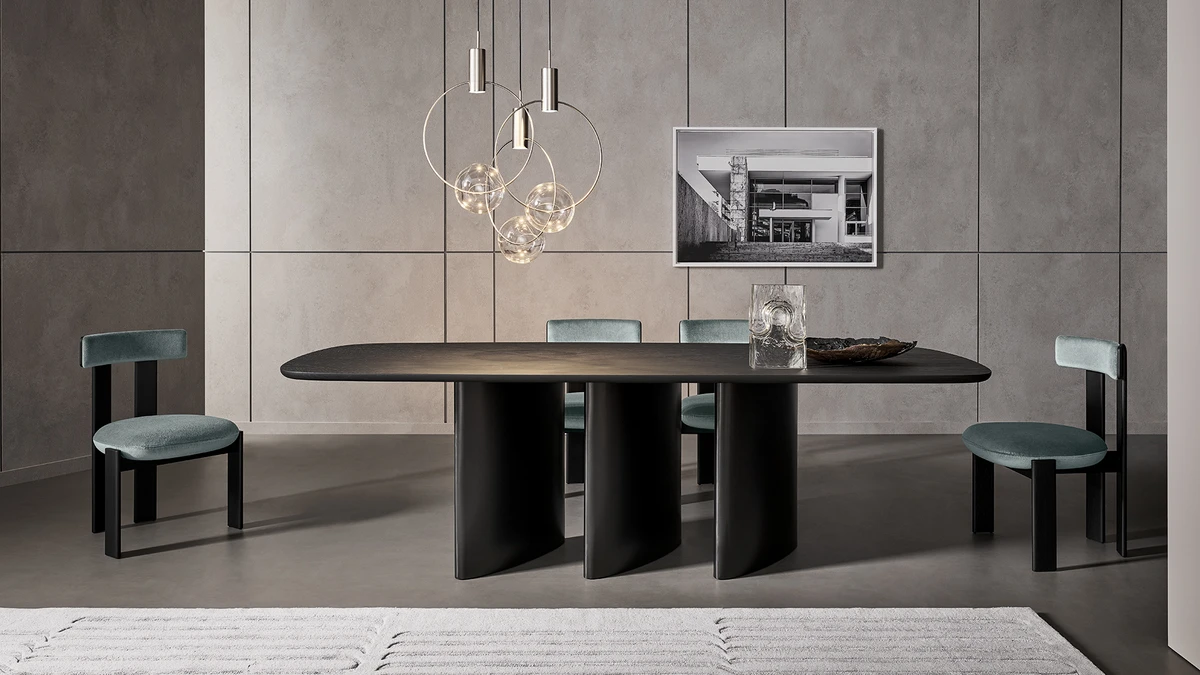 Стол обеденный Bonaldo Louver Wood (Италия)
