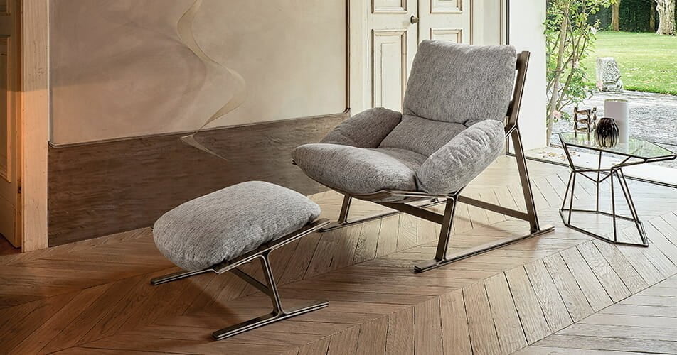 Кресло Arketipo Belair Black Nichel (Италия)