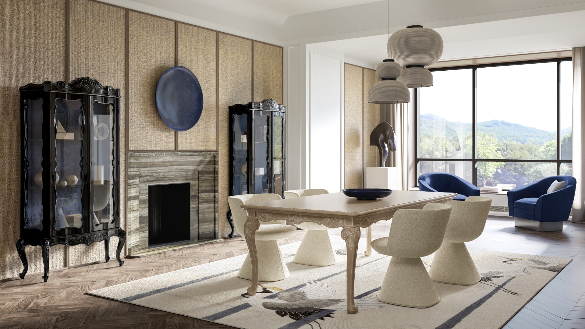 Стол обеденный Andrea Fanfani Tornabuoni Atelier 6011 (Италия)
