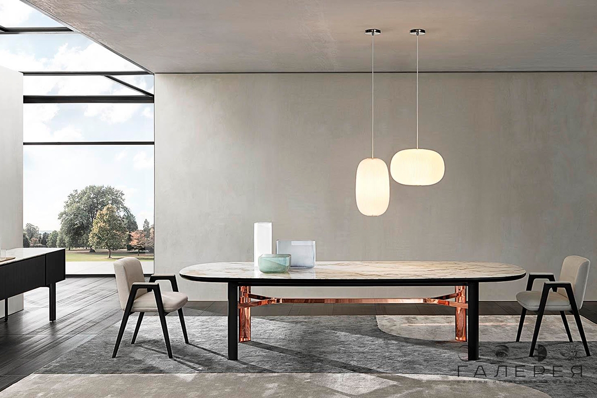 Стол обеденный Minotti Dan (Италия)