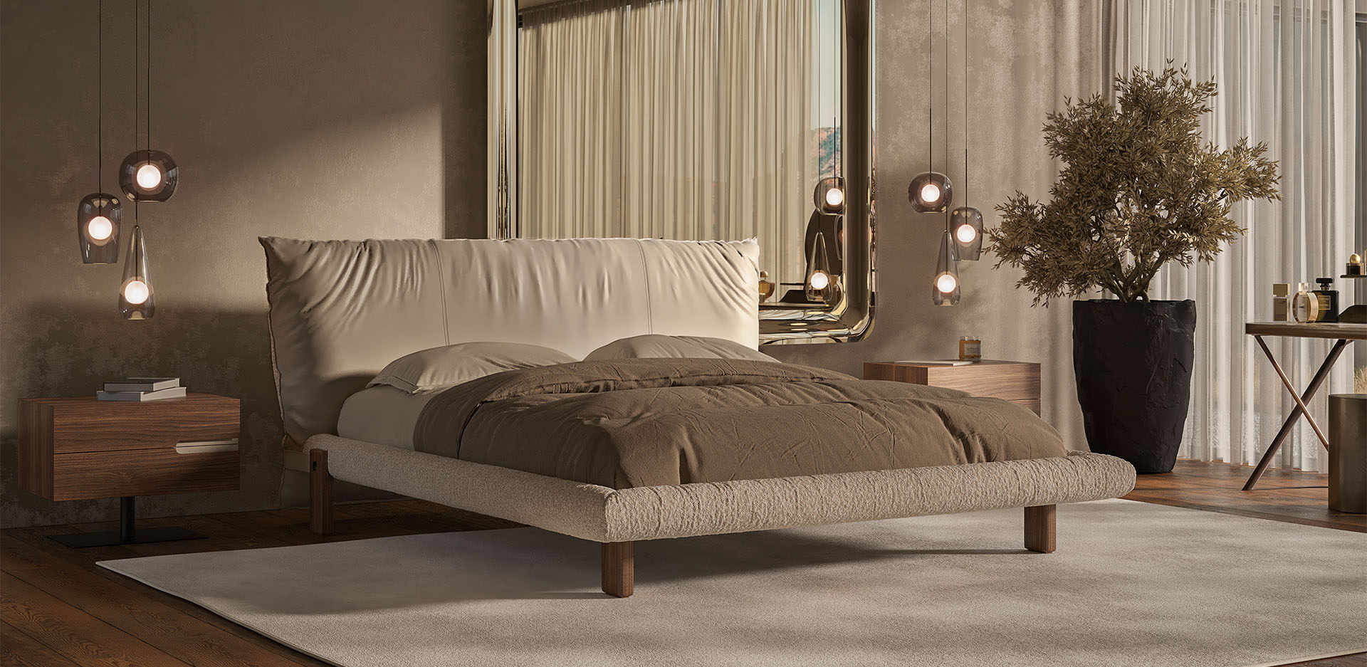 Кровать Cattelan Italia Pascal Кровать Cattelan Italia Pascal (Италия)