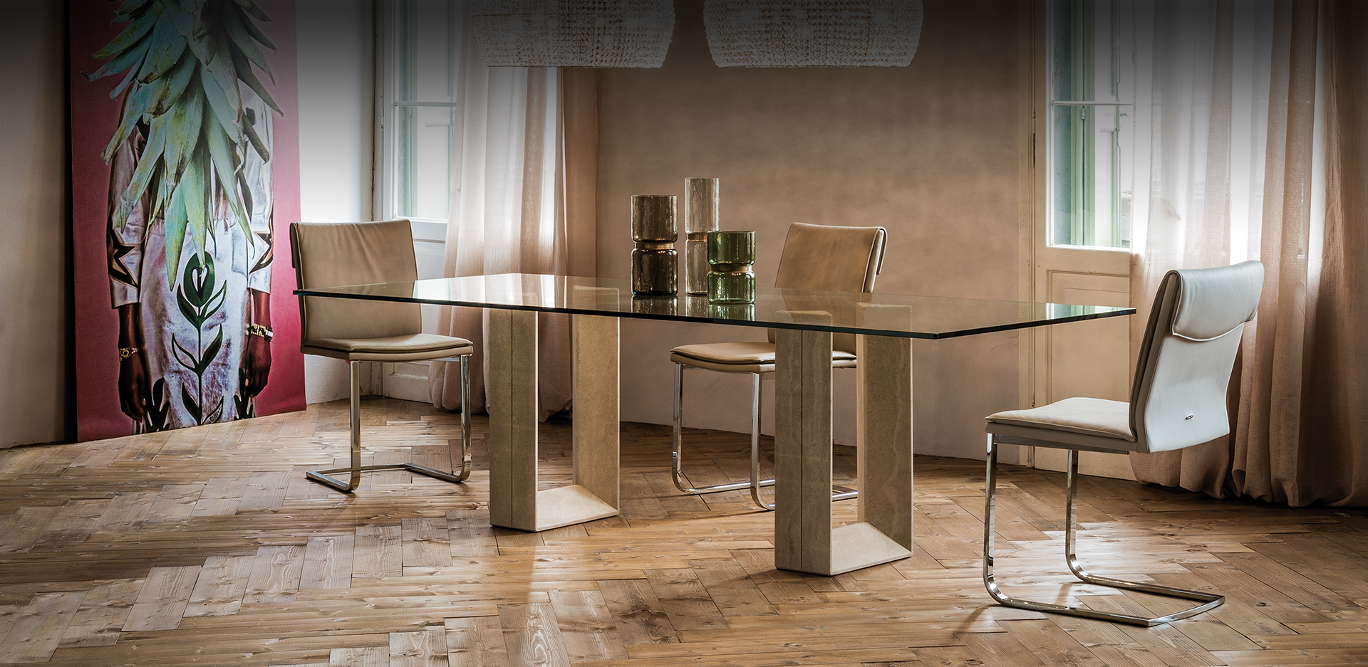 Стол обеденный Cattelan Italia Diapason (Италия)